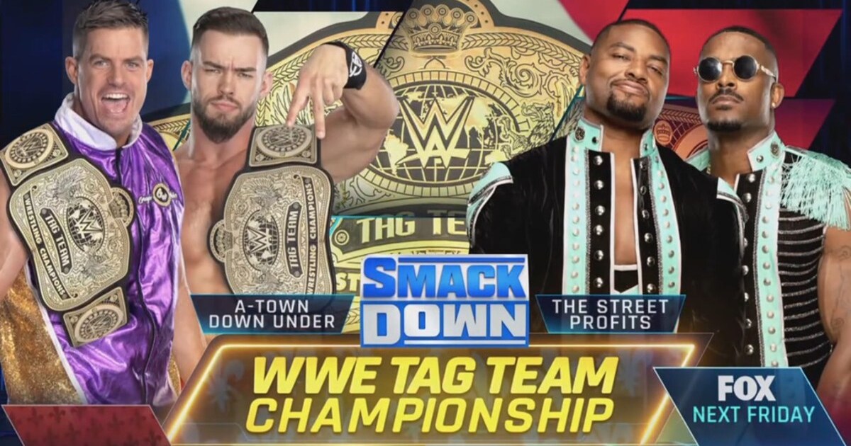 WWE SmackDown A Town Down Under Street Profits 1