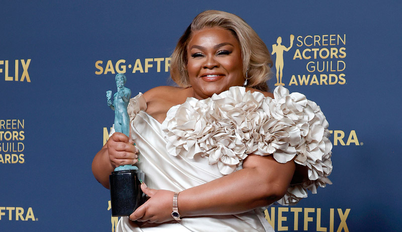 Da'Vine Joy Randolph Triumphs with Best Supporting Actress Honor at Screen Actors Guild Awards 2024 - The UBJ - United Arab Emirates