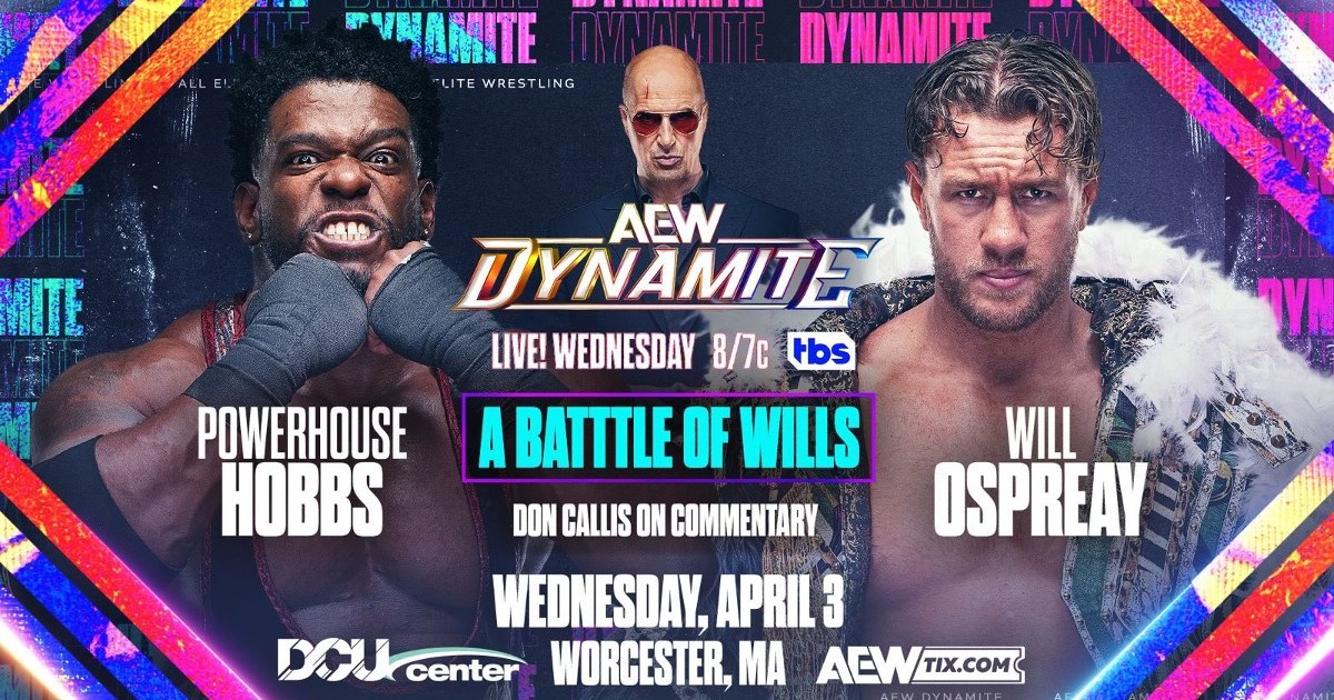 AEW Dynamite Showdown Will Ospreay vs. Powerhouse Hobbs in ‘A Battle