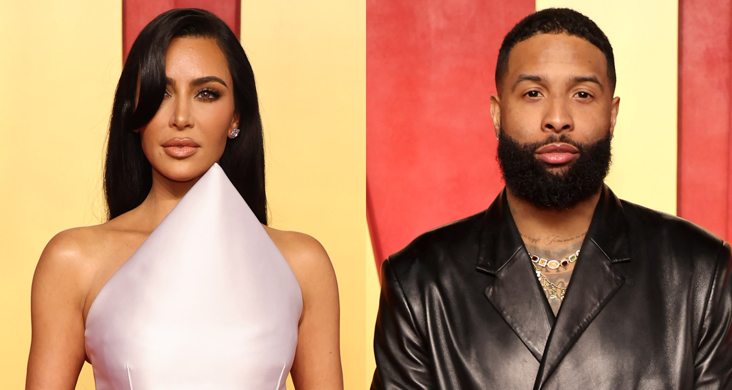 Kim Kardashian and Odell Beckham Jr. Spotted at the 2024 Vanity Fair