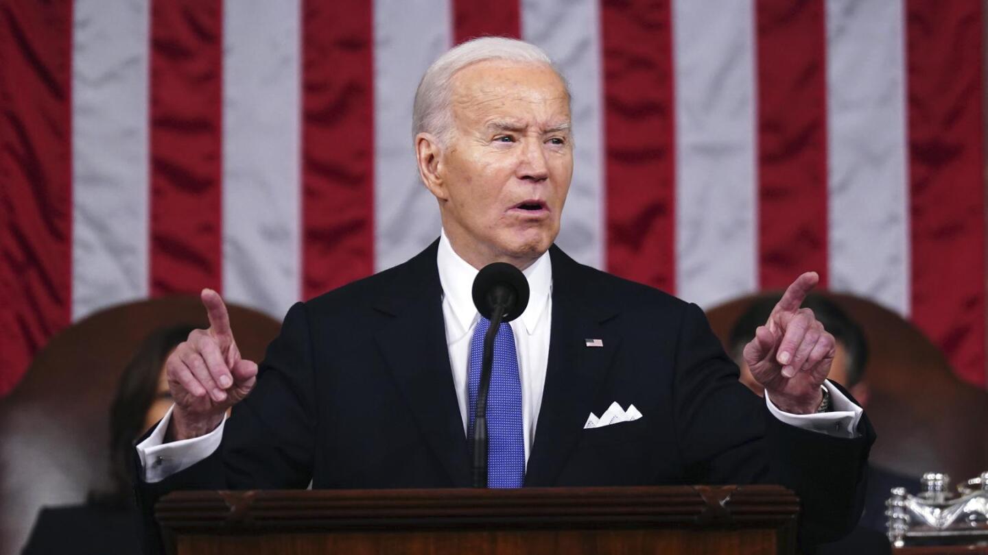 Biden’s State of the Union Speech Highlights Sharp Differences with