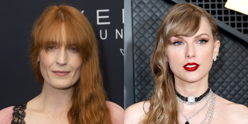 florence welch reflects on making florida with taylor swift1