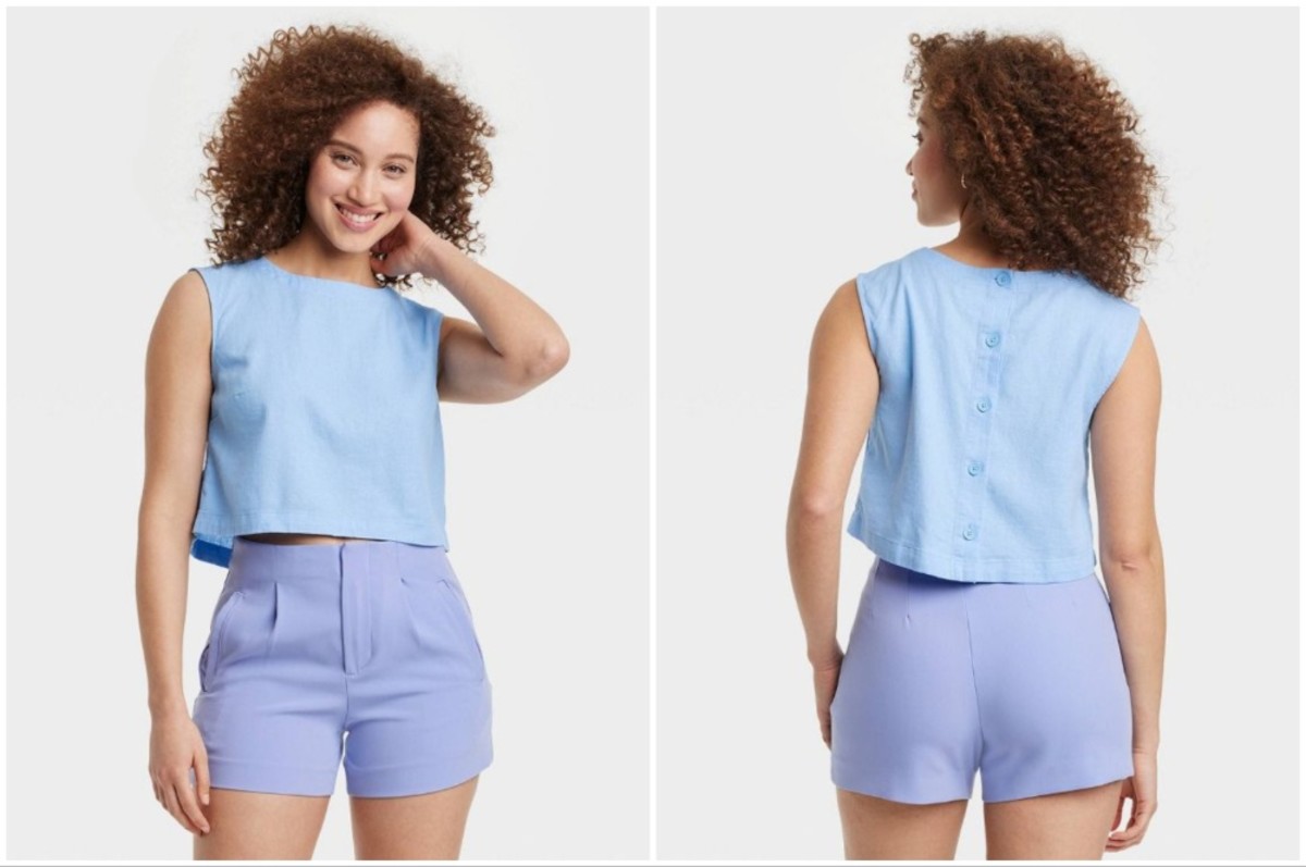 Discover Target’s Adorable $20 Button-Back Linen Tank Top That Mirrors ...