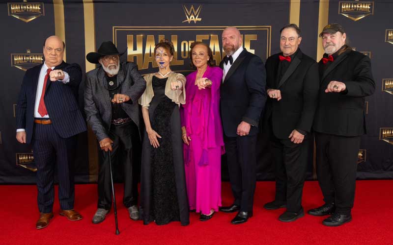 Induction of WWE Hall of Fame 2024 Enshrinees and Presentation of Rings