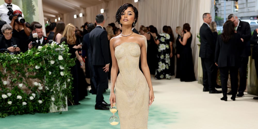 Tyla Dazzles at the Met Gala 2024 with a Unique Balmain Ensemble and