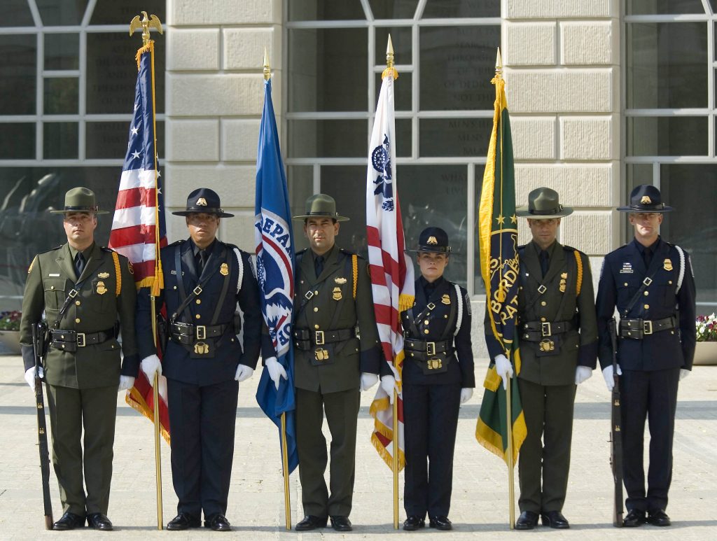 CBP Officers pay tribute 2007