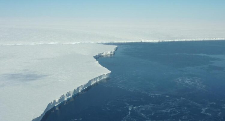 Massive Antarctic lake