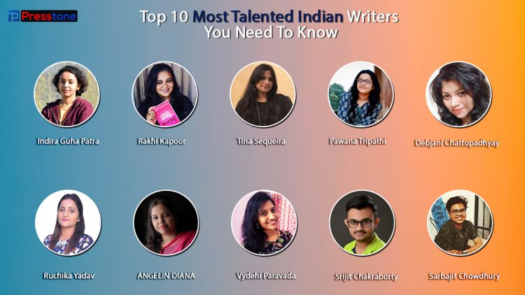 top 10 most talented indian writer