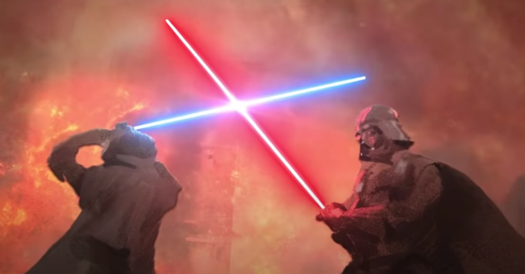 Know is the winner between Obi-Wan and Vader’s fight