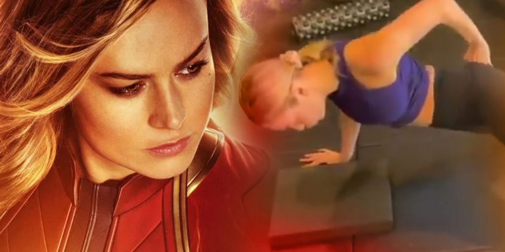 Check out the training video shared by Brie Larson for Captain Marvel 2