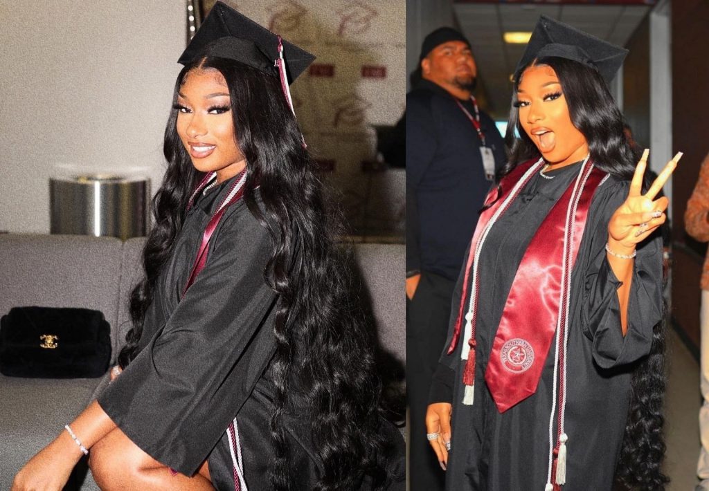 Have a look at Megan Thee Stallion’s graduate post