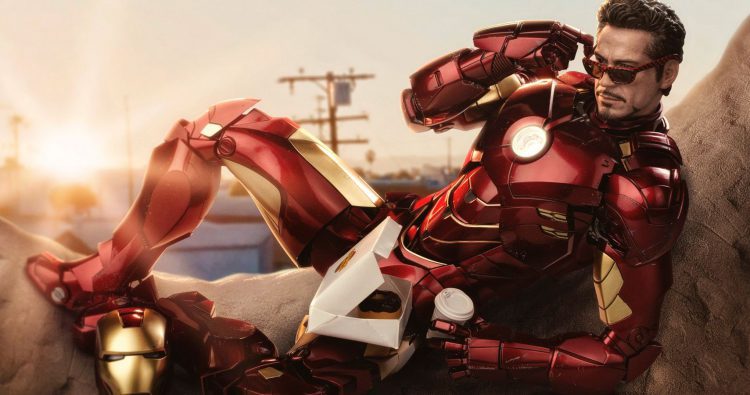 Robert Downey Jr as Iron Man 1