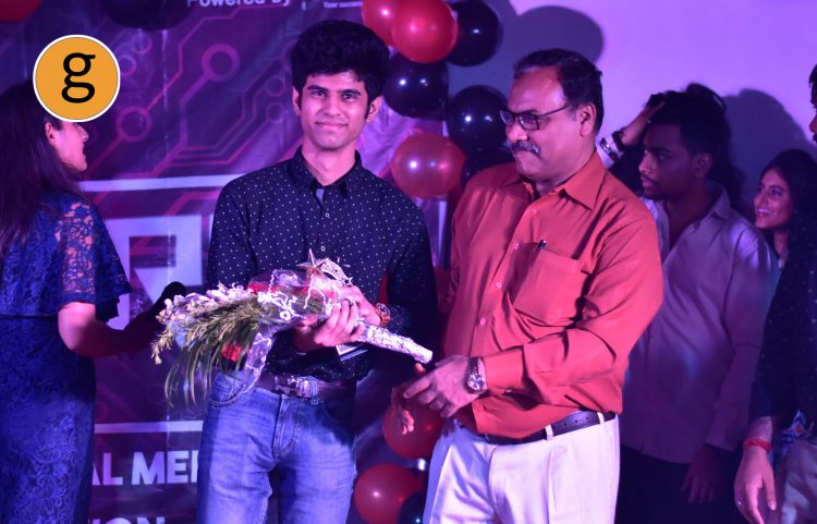 Shaunak Chakraborty honoured with Mr BCA Fresher Award 2020 edit
