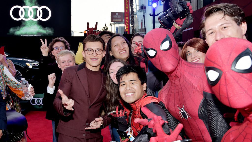 Tom Holland World Premiere Spider Man Far From Home