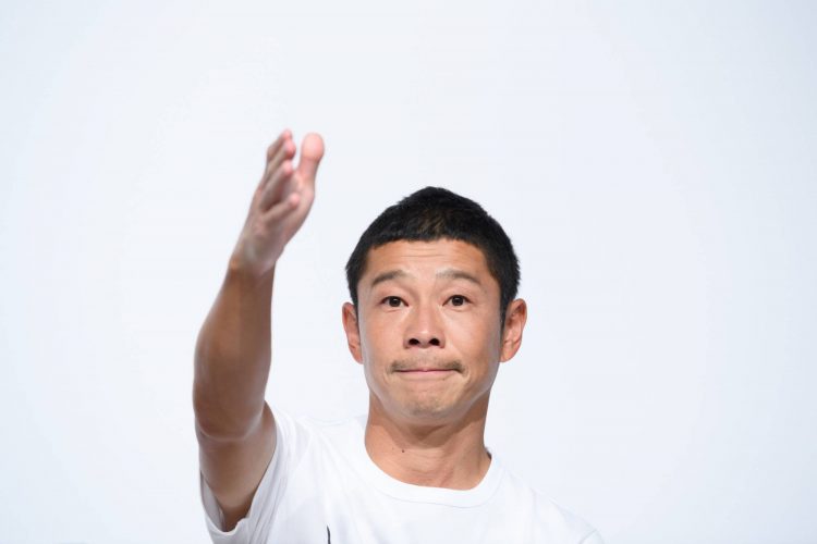 Yusaku Maezawa plans to do the same thing from orbit as he does on Twitter