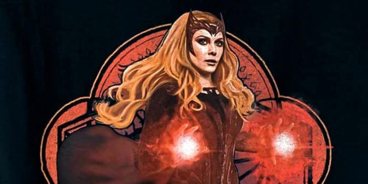 New shirts inspired by Doctor Strange 2 uncover important details of Wanda's new Scarlet Witch costume