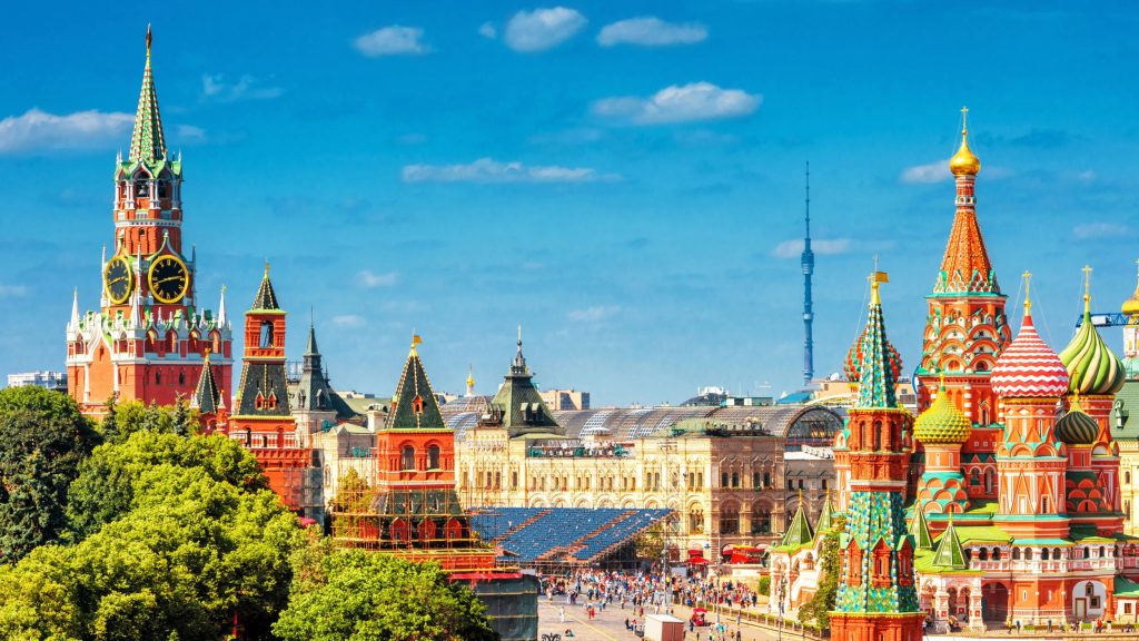 Saint Basils Cathedral and the Red Square