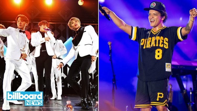 BTS Meets Bruno Mars And Fans Couldn't Hold Their Excitement