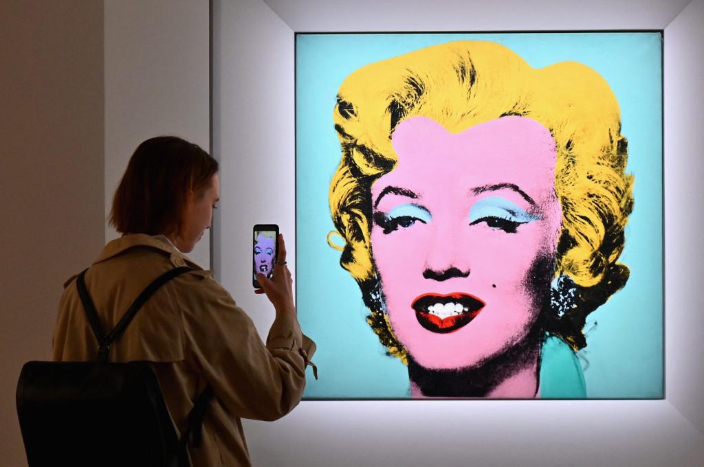 Warhol's Marilyn Monroe painting fetched a record-breaking $195 million