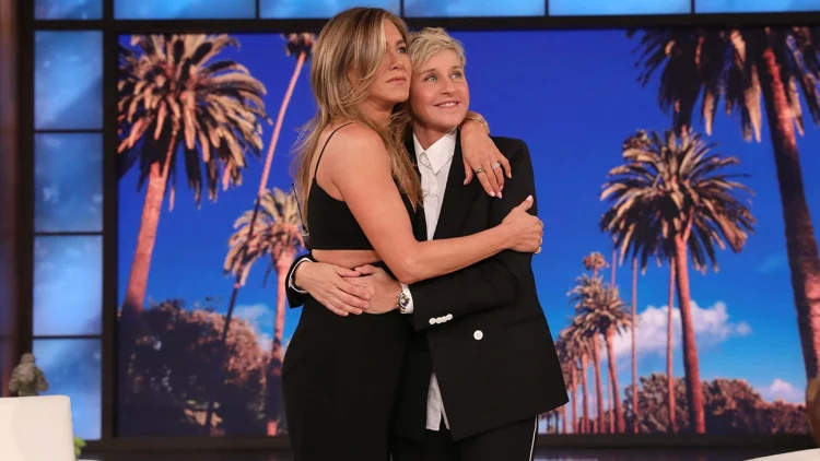The Ellen DeGeneres Show with Jennifer Aniston Publicity H 2022