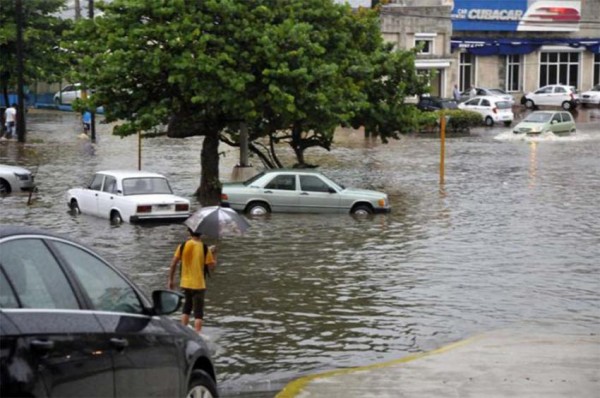 At least two people have died as a result of flooding in Cuba