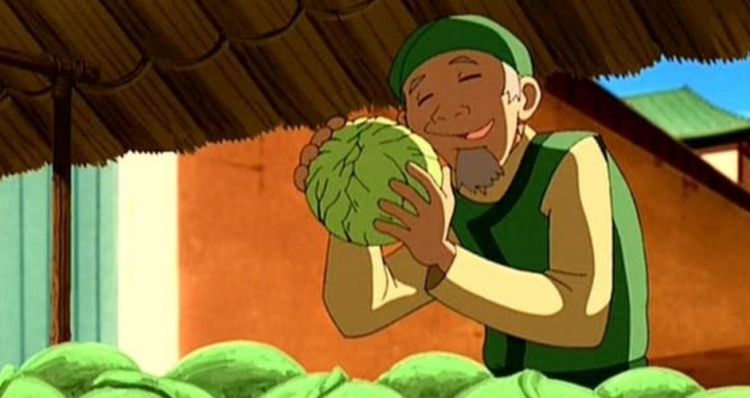 Cabbage merchant in Avatar The Last Airbender