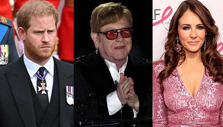 Prince Harry Elton John Elizabeth Hurley sue media company for illicit spying 750x430 1