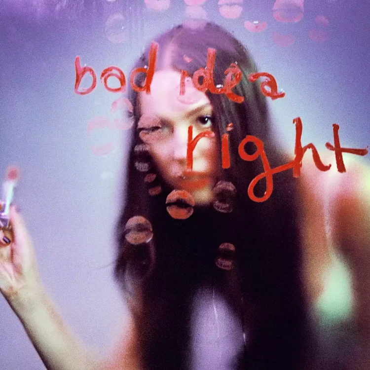 Olivia Rodrigo 'Bad Idea Right?' single artwork. IMAGE CREDIT: GEFFEN/INTERSCOPE