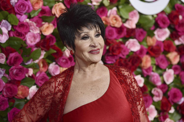 FILE - Chita Rivera arrives at the 72nd annual Tony Awards at Radio City Music Hall on June 10, 2018, in New York. On Tuesday Rivera released "Chita: A Memoir," written with Patrick Pacheco. (Photo by Evan Agostini/Invision/AP, File)