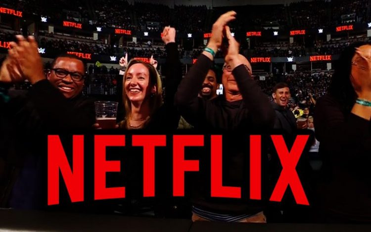 Netflix Executives Spotted Ringside During 2 19 WWE RAW Episode 1