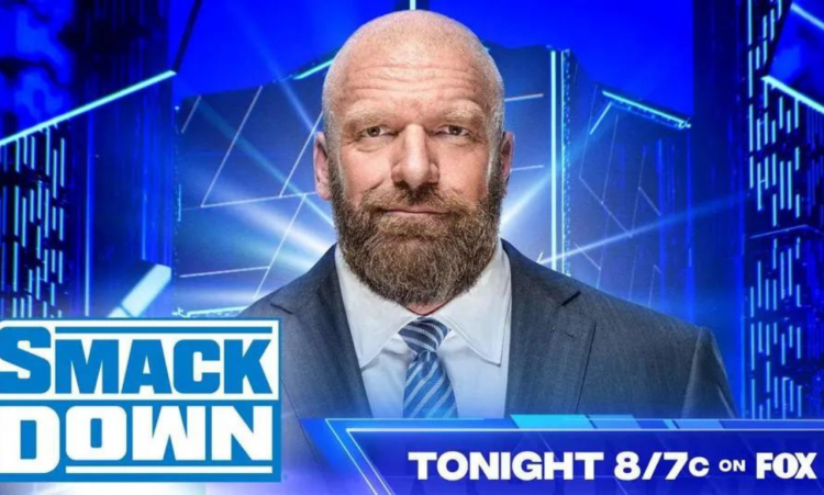 Triple H appeared live on WWE SmackDown.CREDIT: WWE.COM