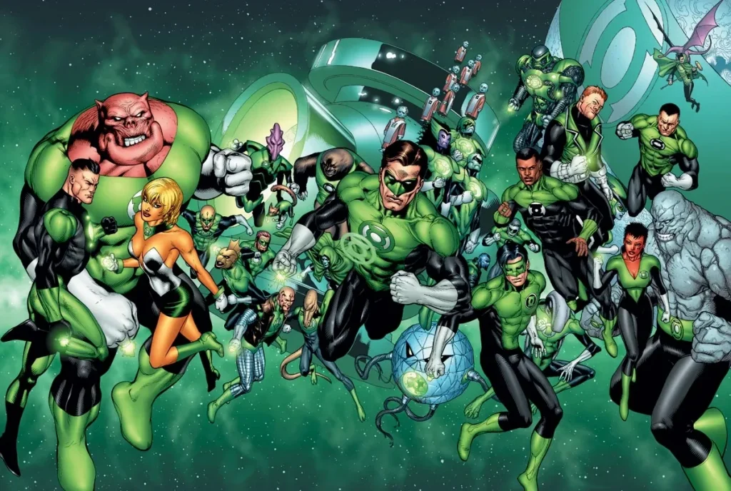 so many green lanterns