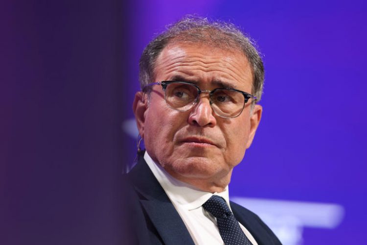Nouriel Roubini, chief executive officer of Roubini Macro Associates Inc., during a panel session at the Qatar Economic Forum (QEF) in Doha, Qatar, on Tuesday, June 21, 2022. The second annual Qatar Economic Forum convenes global business leaders and heads of state to tackle some of the world's most pressing challenges, through the lens of the Middle East.
© Bloomberg