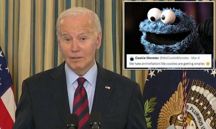 President Joe Biden and Cookie Monster Both Express Frustration with ‘Shrinkflation’
© Provided by The Artistree