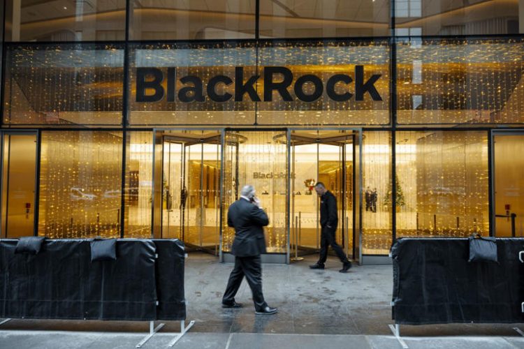 BlackRock headquarters in New York.
© Bloomberg