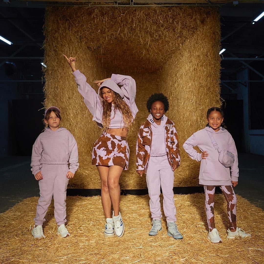 Beyonces IVY PARK and Adidas Announces First Kids Offering for ‘IVY PARK Rodeo Collection Blue Ivy Sir and Rumi Appear in Latest Campaign Video5