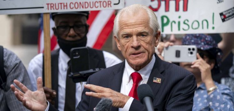 Federal appeals court rules Trump adviser Peter Navarro must report to prison