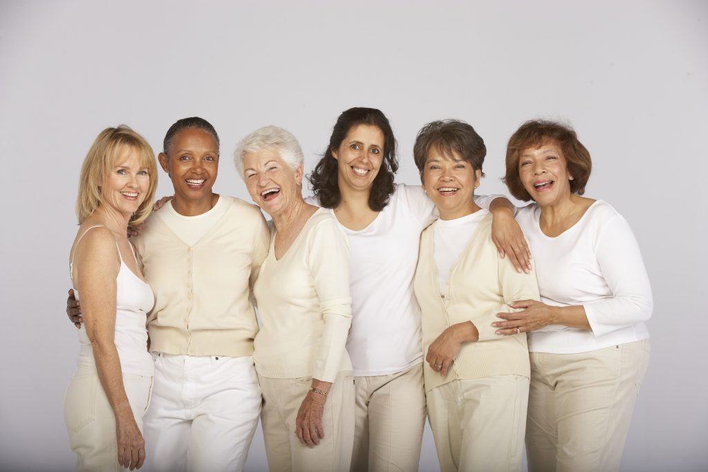 group of mature and senior women smiling portrait royalty free image 1648147210