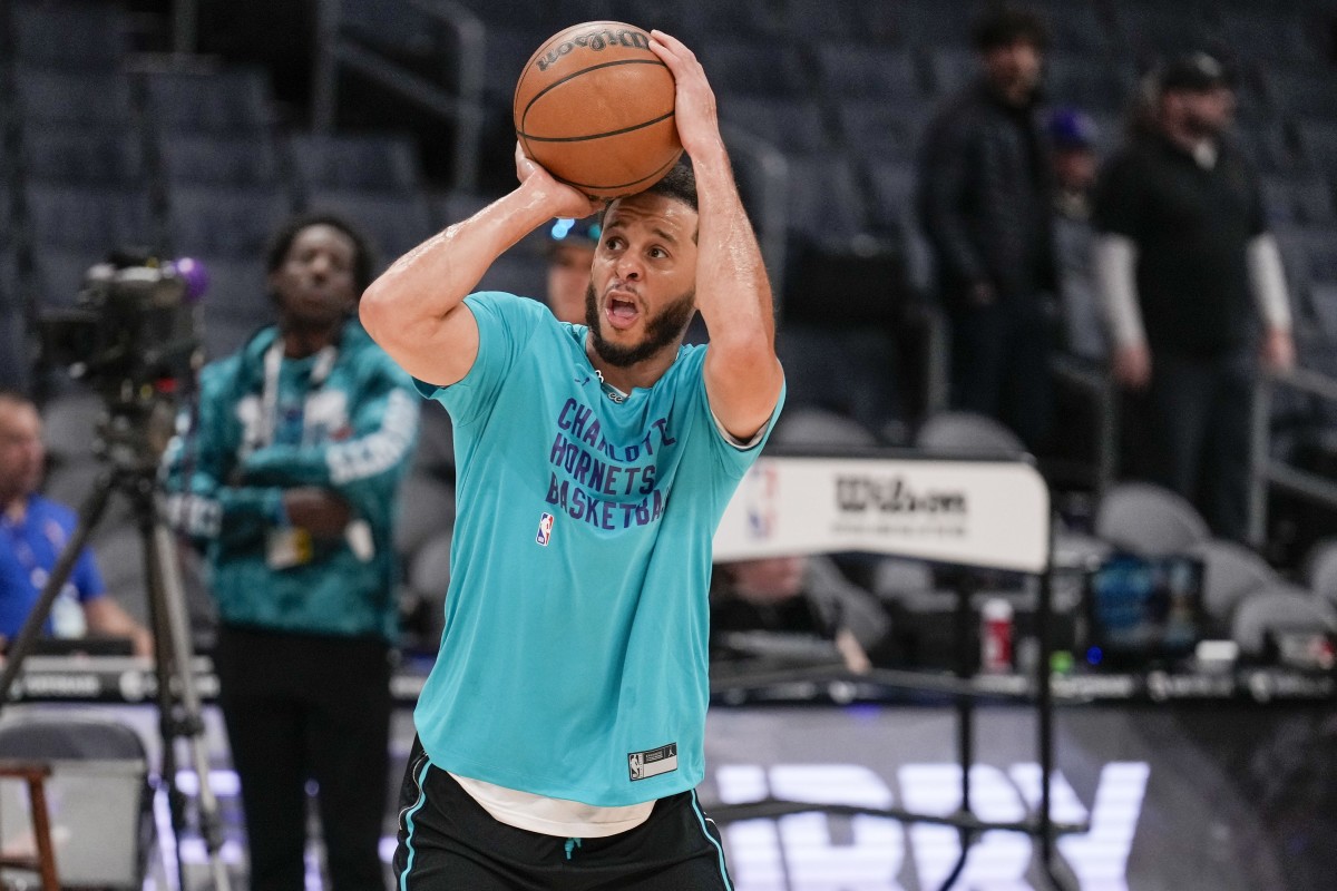 hornets seth curry leaves matchup 76ers injury