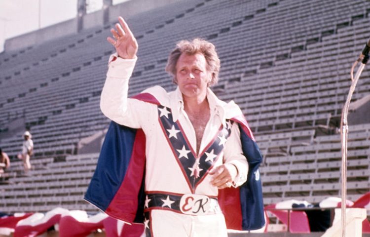 The words of late daredevil Evel Knievel are relevant for stocks, says the hedge funder Doug Kass. Michael Ochs Archives/Getty Images
© Michael Ochs Archives/Getty Images