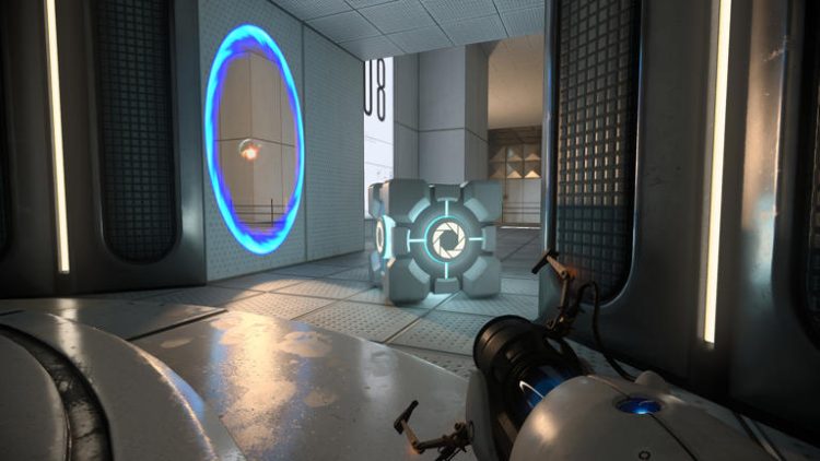 Portal with RTX looks fine, but Portal already looked good - Half-Life 2 is a much better showcase for RTX Remix.