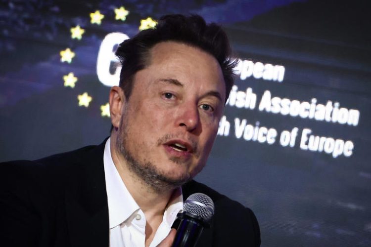 Tesla CEO Elon Musk in 2024.
© Photo by Beata Zawrzel/NurPhoto via Getty Images