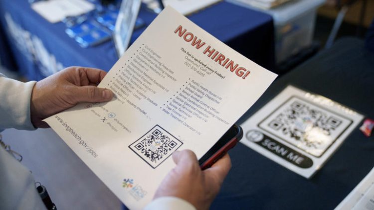 American workers are seeking record wages to change jobs, new NY Fed data shows. Getty Images