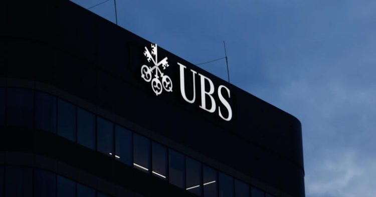 UBS logo is seen at the office building in Krakow, Poland on February 22, 2024.
© Provided by CNBC