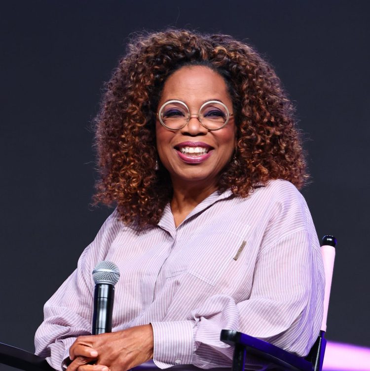oprah winfrey speaks onstage during from the page to the news photo 1694093885