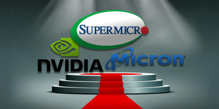 Super Micro and Nvidia Lead S&P 500, Followed by Top-Performing Stocks