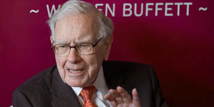 Warren Buffett, CEO of Berkshire Hathaway. Nati Harnik/AP