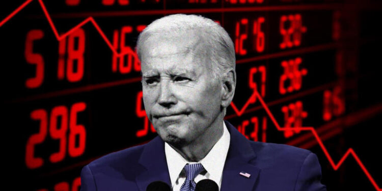 Dow’s rout grows as Wall Street weighs the odds of Biden leaving the White House race