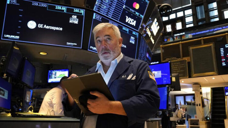 Shaky earnings sent stocks slumping Wednesday. AFP via Getty Images