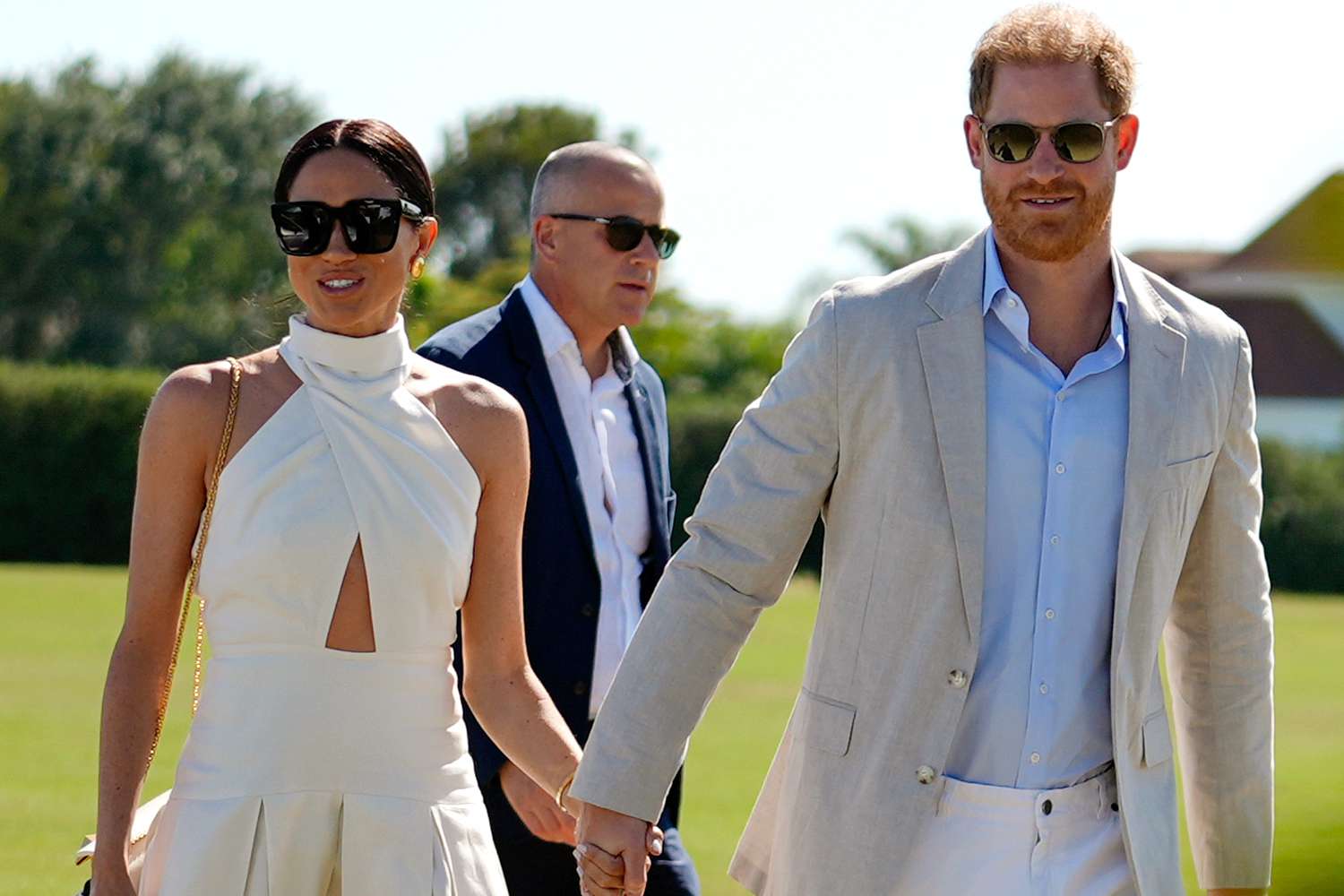 Prince Harry and Meghan Markle at a polo game tout 041224 105dbfa72fa142efbea409fa1d39394e